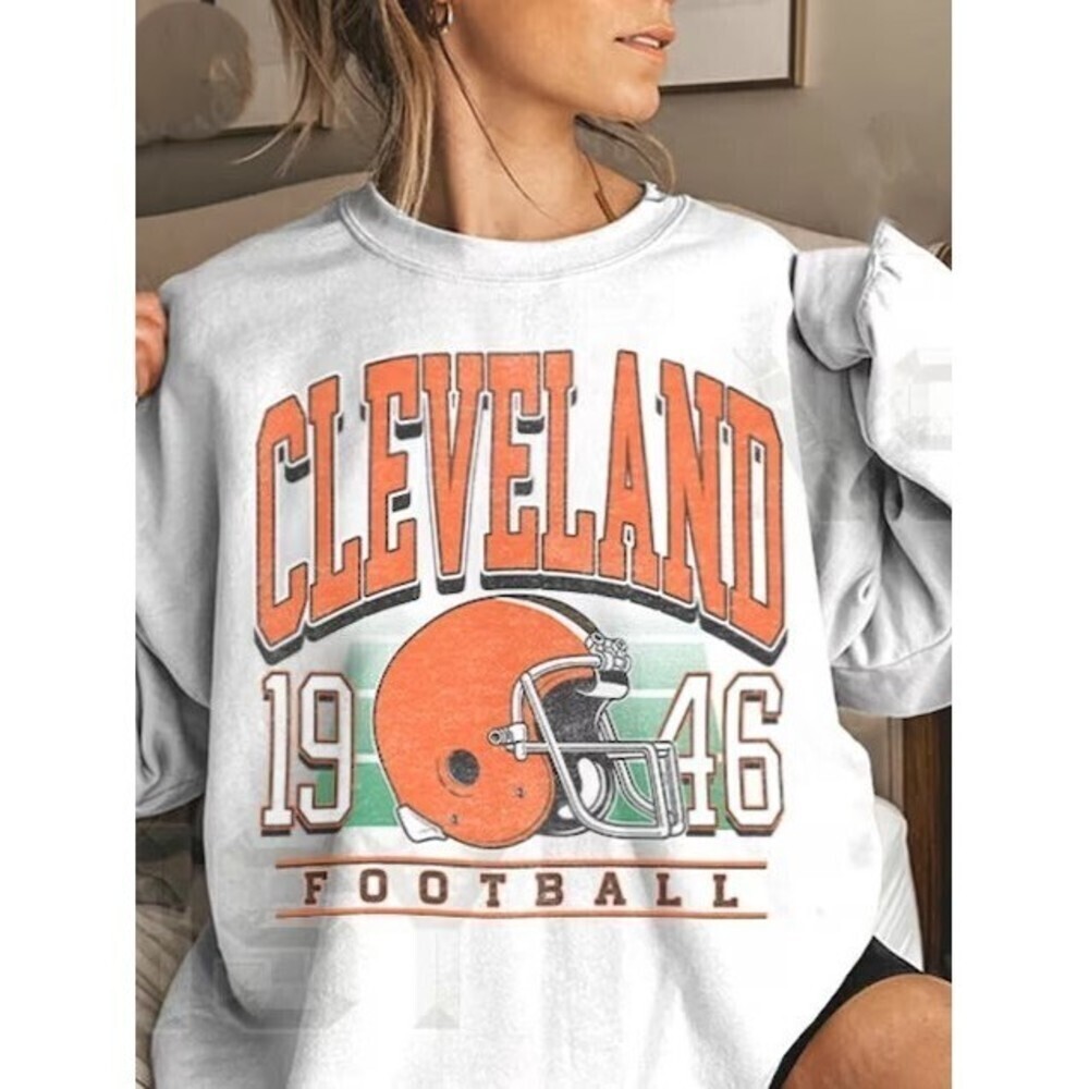Style Cleveland Football Sweatshirt